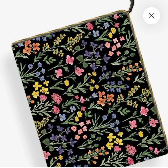 DAY DESIGNER Floral Zipper Pouch or Clutch - Picture 9 of 10